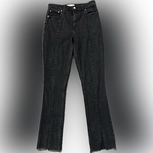 Abercrombie & Fitch Skinny High Rise Black Jeans Size 8 Tall